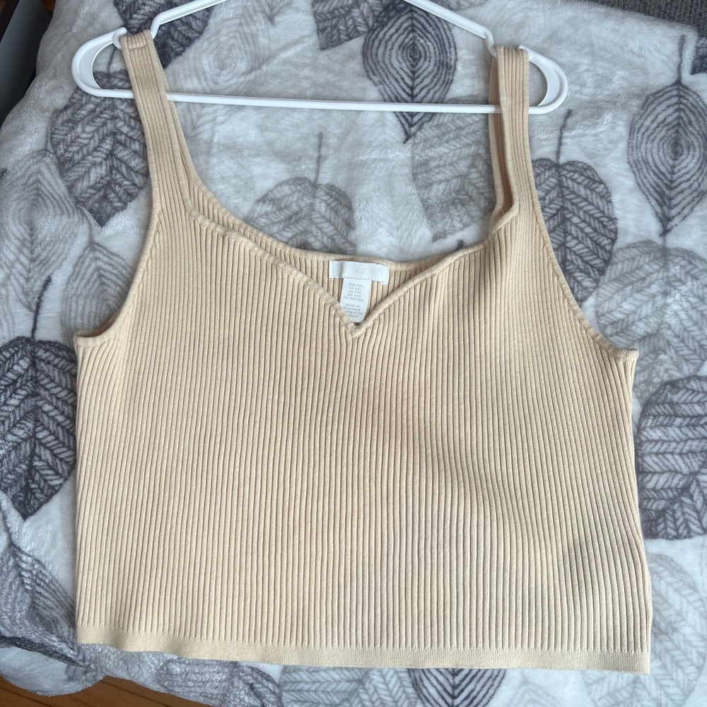 H&M Cropped Tank top